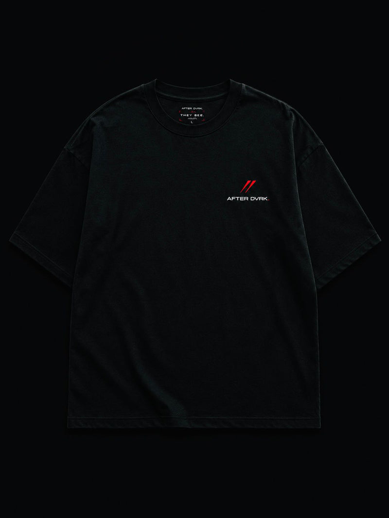 THEY SEE.™ — Premium Oversized Graphic T-Shirt